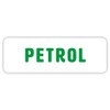 Gobrecht & Ulrich 4 Petrol Fuel Cap Stickers - White