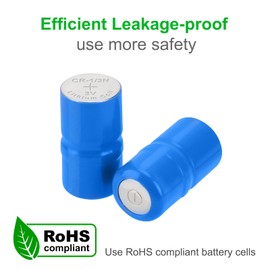 JOXIYECLTL 2CR1/3N 6V Lithium Batteries for Pet Stop, Dog Guard, Perimeter and Extreme Dog Collars(5PCS)