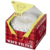 Kalita Wave Series KWF-185#22210 Coffee Filters, White, For 2-4 People,