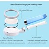 HydroPurified All-in-One Rainshower: Vitamin C Water-Saving Adjustable Flow Showerhead with