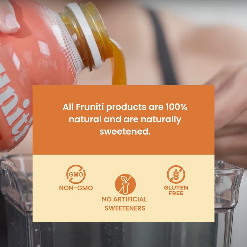 Fruniti Peach Smoothie Mix - Energy Boosting - No Sugar