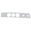 United Pacific 21813 Dashboard Trim, A/C Dash Panel Trim, Stainless,