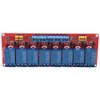 Walfront 5.6 × 2 × 0.7 Inch 8 Channel Relay