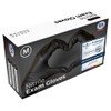 IEA Medical Nitrile Gloves, M, Black, Pack of 100, Disposable