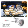 Termometro Aceite Cocina Caliente Café Acero Inox 0 A 200°c