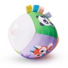 Chicco Soft Electronic Music Ball with Various Fabrics and Labels,