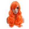 BERON 24" Stylish Long Curly Orange Hair Wig Party Perruque