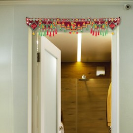 Toran Bandanwaar Decoration Traditional Decorative Hanging for Wall Door Home Temple Festival Wedding Function Party Décor and Gifting (Ganesh)