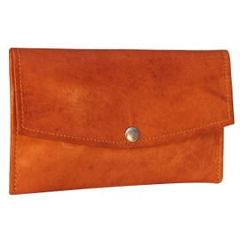 Gusti Carlo Leather Wallet Vintage Brown Leather Women Men Unisex, brown, Retro