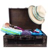 remodeez Travel Purple, Microfibre, 14x7x2 cm
