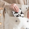 A6 Budget Binder with Zipper Envelopes,Leopard Print Money Organizer for