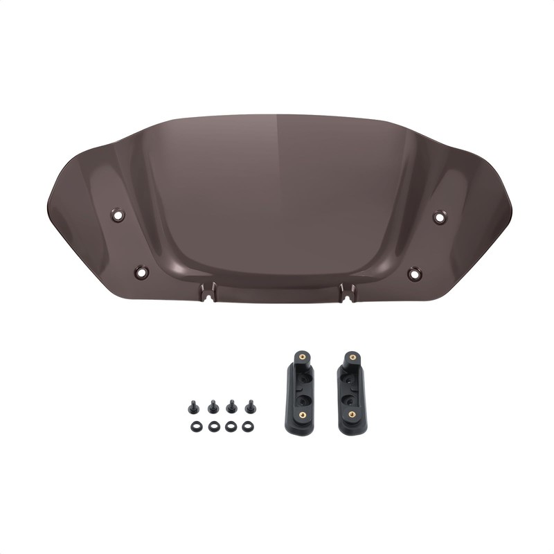 10" Wave Windshield Windscreen Wind Splitter fits for Harley Touring