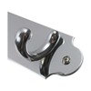 Renovators Supply Chrome Plated Brass Robe Hook Rack 15.5 Inches