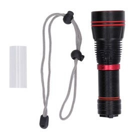 Dive Light 1200 Luminous Flux IPX8 Waterproof Stepless Dimming Aluminium Alloy Underwater Flashlight for Fishing Camping