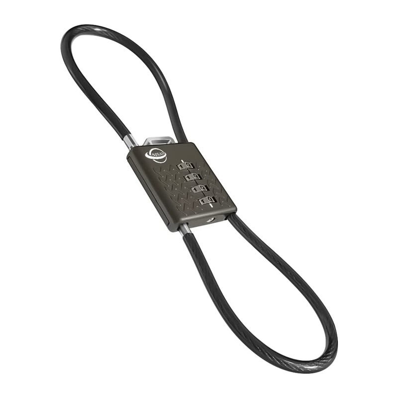 SISAV Safety Lock 4 Digit Cable Combination Locks 19.6 inches