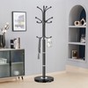 Snaikor Metal Coat Rack Freestanding, Sturdy Coat Rack Stand with