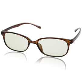 [エイトトウキョウ] 老眼鏡 シンライト レディース かわいい ブルーライトカット 1.0 おしゃれ メンズ UVカット スクエア ウェリントン 小さめ 軽い 鯖江企画 ブラック/ライトグリーン IRUV-RD-1103-BK+1.0