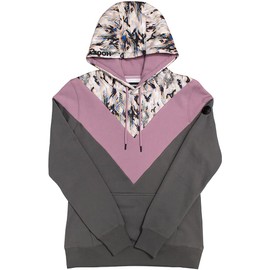 HOOey ''Berkley'' Ladies Aztec/Purple/Grey Chevron Pattern with Kangaroo Pocket and Internal Phone Pocket XX-Large