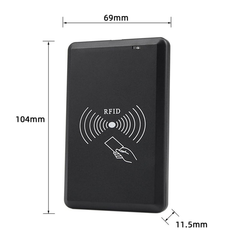 Snblzhef USB RFID Reader 125khz EM4100 TK4001 ID Contactless Sensitivity