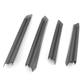 JUIVEEL Carbon Fiber Style Lower Front Bumper Cover Trim,Front Bumper Side Frame Cover Compatible with Hyundai Elantra N N-Line 2024-2025 Accessories