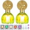 Battery Operated Wall Sconce with Remote Control, Wireless Wall sconces