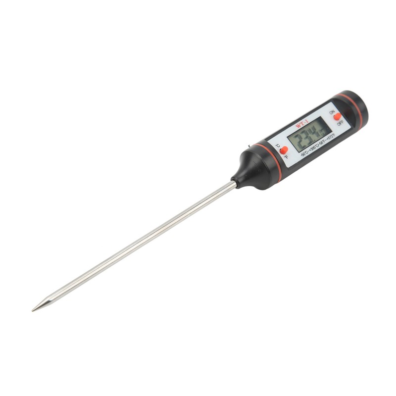Thermometer Easy Using ABS Scratch Resistance Accurate Probe Thermometer for