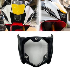 For YZF R15 R7 R6 R15V4 YZF-R7 R6 Motorcycle Accessories Headlight Protector Screen Protective Cover Guard Headlamp Shield r15 r7 r6 (Clear)