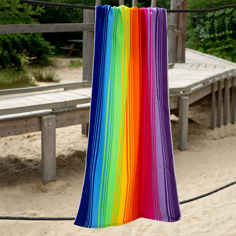 GEEZY Large Microfibre Beach Bath Towel Lightweight Sports Travel Gym