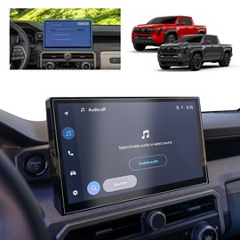 BSTW 2024 Tacoma Screen Protector for 2024-2025 Toyota Tacoma Limited/Trailhunter/TRD Pro 14-In Display Pickup Truck Tacoma Accessories 9H Anti-Fingerprint & Glare Tempered Glass Film