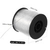 DOITOOL 1 Set Invisible Fishing Wire Durable Nylon Fishing Line