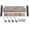 YMYNY Coat Rack Shelf Wall Mounted, Coat Hooks Set of
