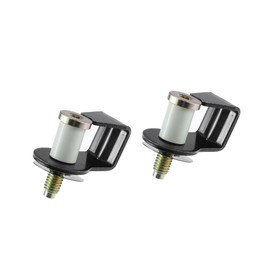 REPAIROCK Door Lock Bolt Assembly Replacement Fit for Ford F-150 F-250 - Pack of 2 Black Auto Replacement Parts