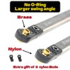 RampCrab High Clearance 4 Links Set for SCX24 Deadbolt, Brass