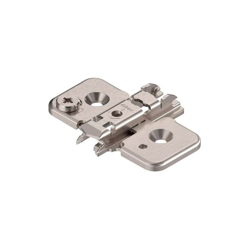 Blum Nickel-Plated Steel Clip Top Frameless Cam-mounting Plate (Pack of