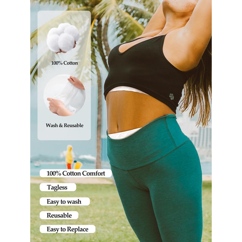 20 PCS Under Belly Sweat Liners, Cotton Sweat Tummy Liners