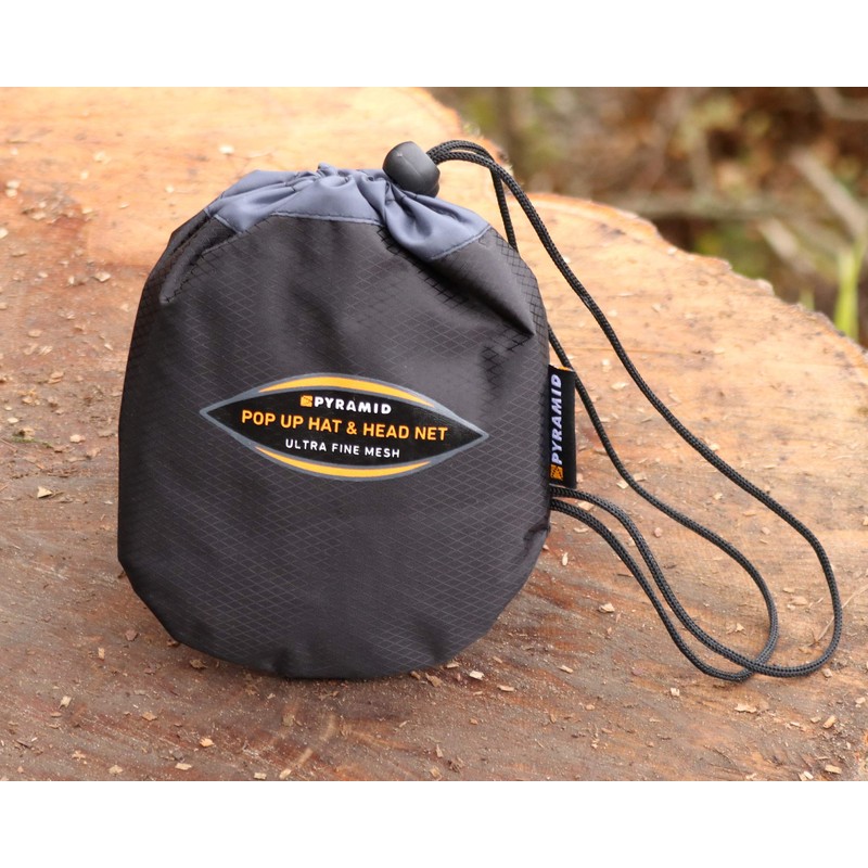 Pyramid Premium Pop Up Hat & Head Net for Midge/Mosquito