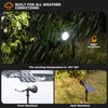 XTGTP Solar Spot Lights Outdoor, 21 LEDs Solar Outdoor Lights