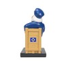 HSV Hamburger SV Garden Gnome Wooden Box Approx. 7.4 x