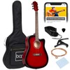 Best Choice Products 41in Full Size Beginner Acoustic Guitar Set