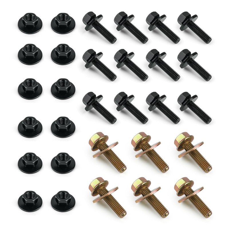 Fits Jeep Wrangler JK JL 07-25 Side Step/Running Board Bolts