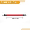 Partuto 2pcs 150mm/5.91in Car Splitter Support Rods Adjustable Front Rear