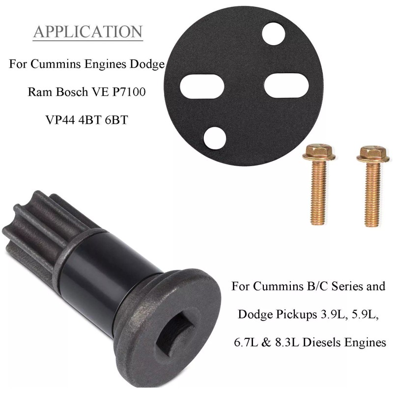 Cummins Injection Pump Gear Puller + Engine Barring Tool For