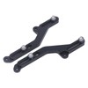 1 Pair Black Motorcycle Windscreen Adjuster Aluminium Windshield Bracket Replacement