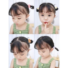 Bianhuan Hair Rubber for Children, Baby Hair Elastic, Girls, Babies, Bite Elastic, Hair Accessories, Kids, Stylish, Cute, Hair Clip, Gift, Present, Colorful 16 pieces