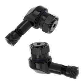 Windance 2pcs Motorcycle Wheel Tire Tubeless Valve Stems,Aluminum Alloy 90 Degree Angle Valve Air Stems