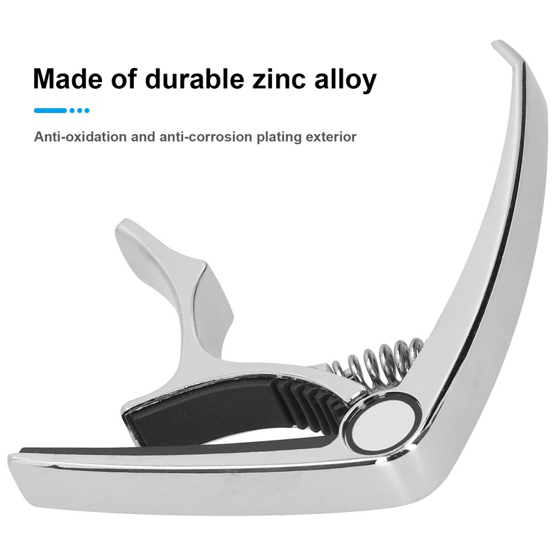 Guitar Capo 2 in 1 Zinc Alloy Multifunctional Professional Musical