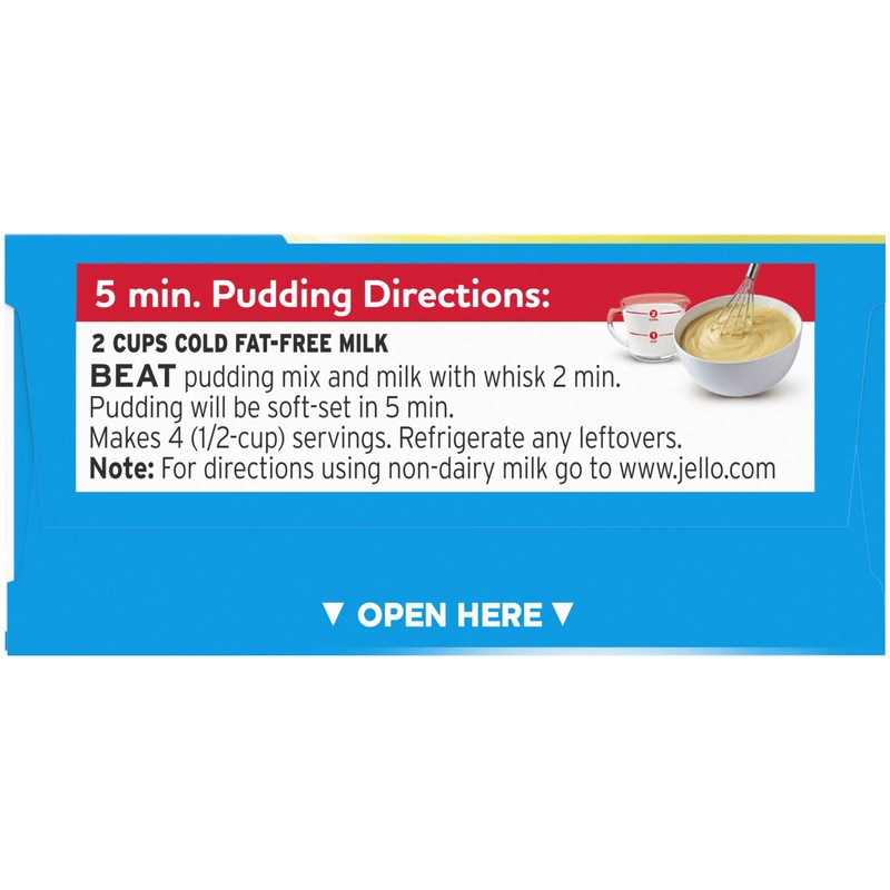 Jell-O Instant Lemon Sugar-Free Fat Free Pudding & Pie Filling