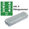 ChiliTec LED escape route light, emergency light, emergency light, emergency
