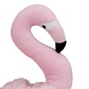 Relaxdays Flamingo Fabric Door Stop 23cm High Heavy Floor Indoor