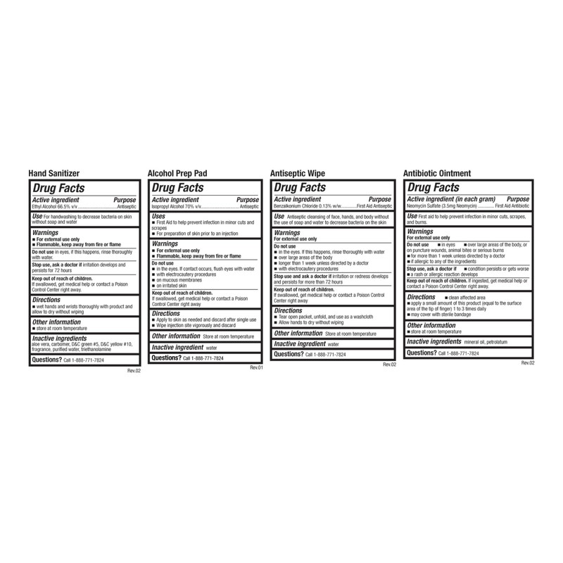 Be Smart Get Prepared Road Trippin’ Travel Essentials Kit -